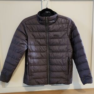 REI Kids Down Insulating Puffer Jacket - Dark Gray